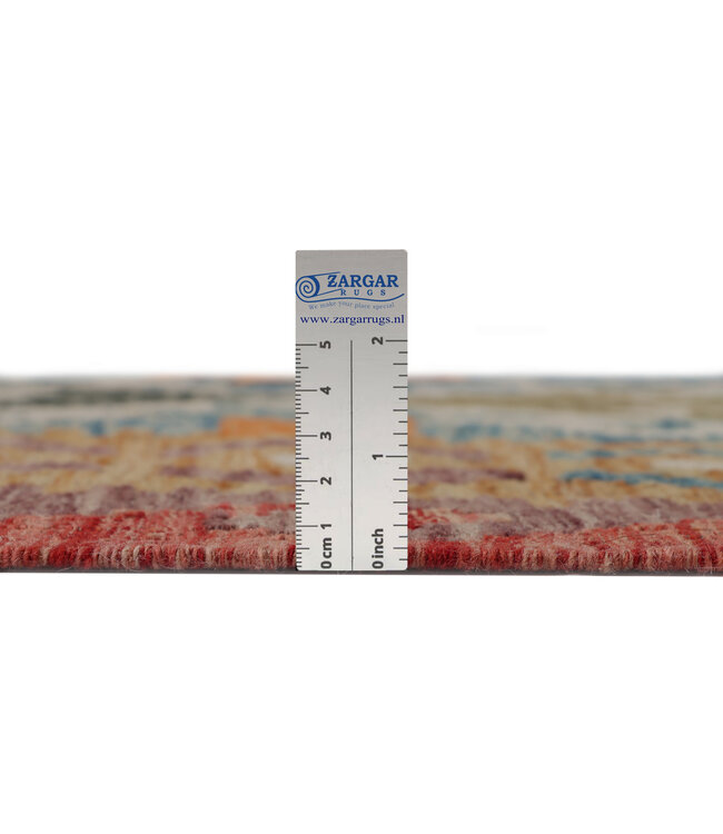 297 x 207 cm Handgefertigter Afghanischer traditioneller Kilim Teppich Woll