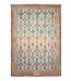 297 x 207 cm Handgemaakte Afghaanse traditionele Kilim Vloerkleed Wol Tapijt