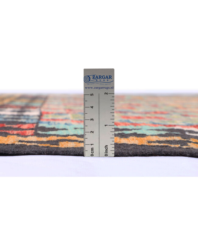 298 x 200 cm Handgefertigter Afghanischer traditioneller Kilim Teppich Woll