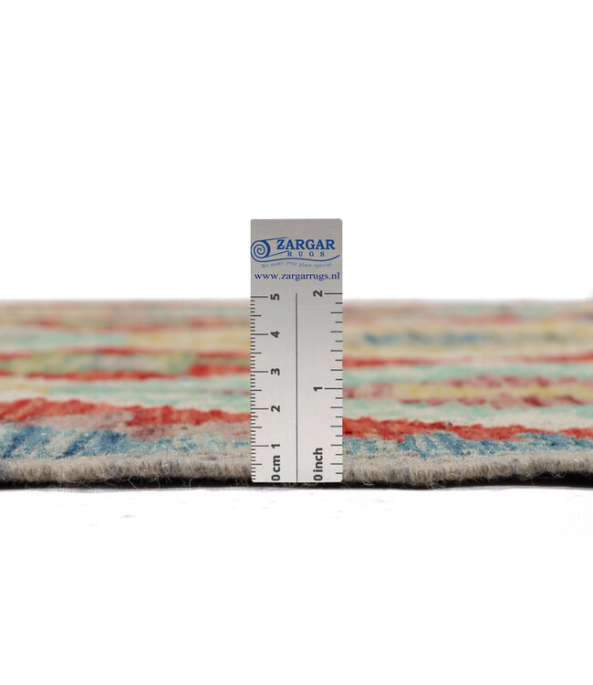 208 x 160  cm Handgefertigter Afghanischer traditioneller Kilim Teppich Woll