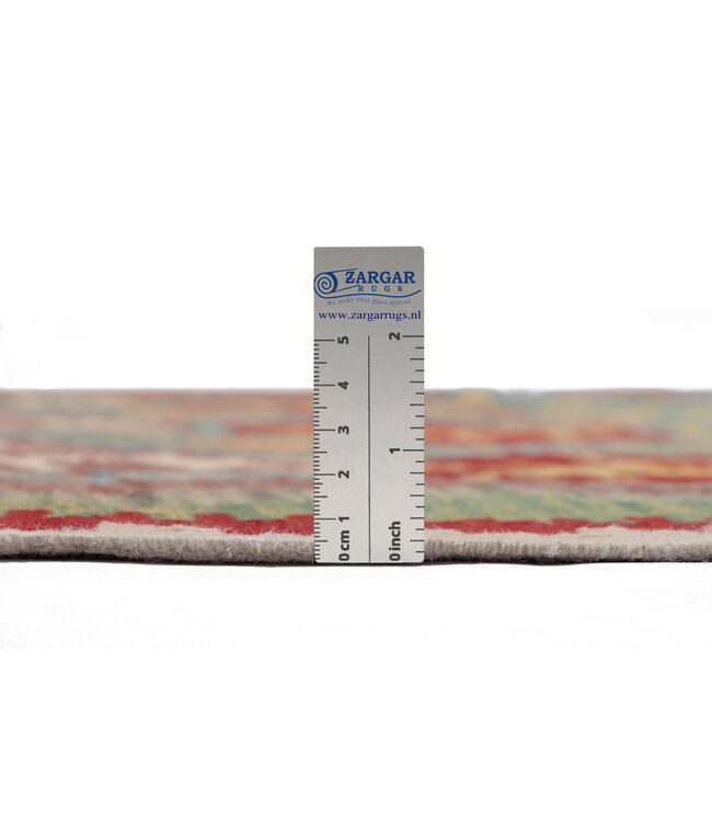 197x150 cm Handgemaakte Afghaanse traditionele Kilim Vloerkleed Wol Tapijt