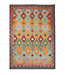198x148  cm Handgefertigter Afghanischer traditioneller Kilim Teppich Woll