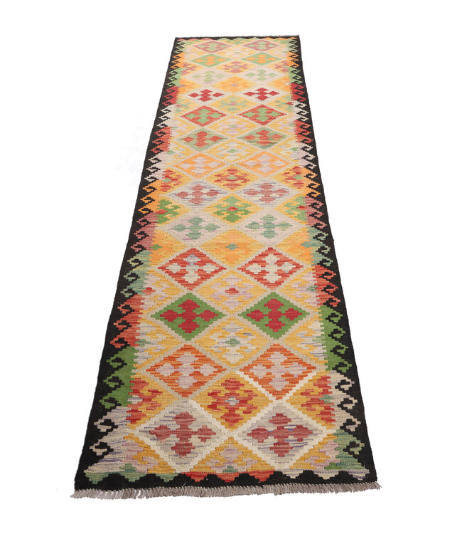 Kelim teppich läufer 298 x 77 cm