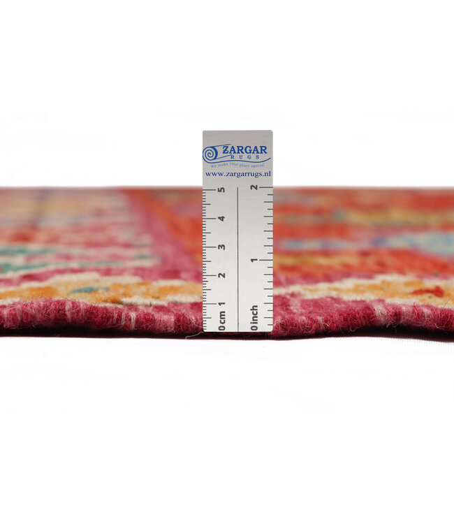 245x169 cm Handgemaakte Afghaanse traditionele Kilim Vloerkleed Wol Tapijt