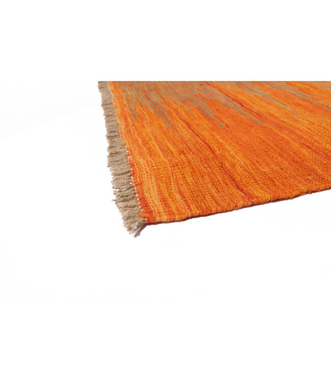 303 x 198 cm Handmade Afghan modern Kilim Area Rug Wool