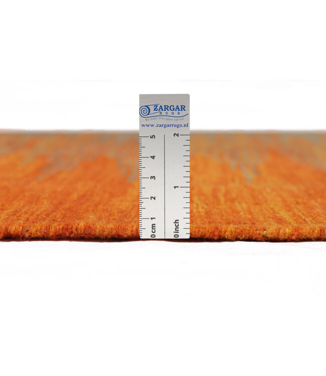 303 x 198  cm Handgemacht modern Wolle Kelim Teppich