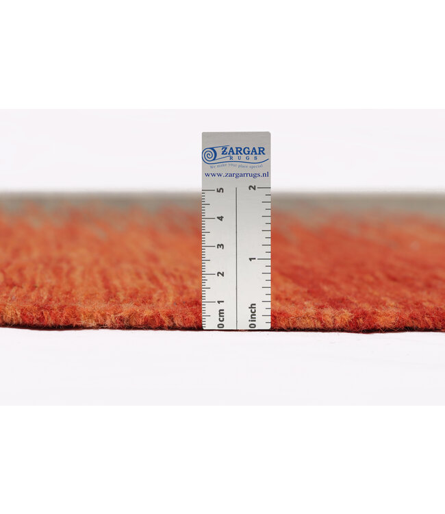 297 x 198 cm Handgemacht modern Wolle Kelim Teppich