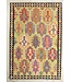 294x201 cm Handmade Afghan Kilim Area Rug Wool Carpet