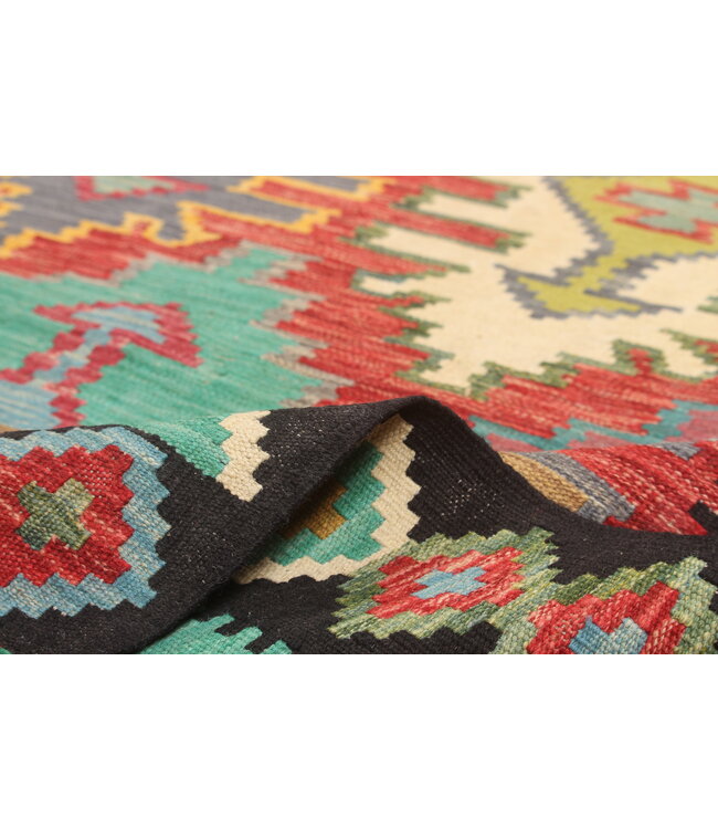 Oriental kelim 292x200 cm handmade Afghan  traditional Kilim Area Rug Wool Carpet