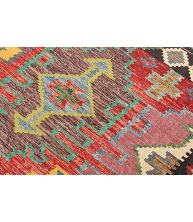 Oriental kelim 292x200 cm handmade Afghan  traditional Kilim Area Rug Wool Carpet