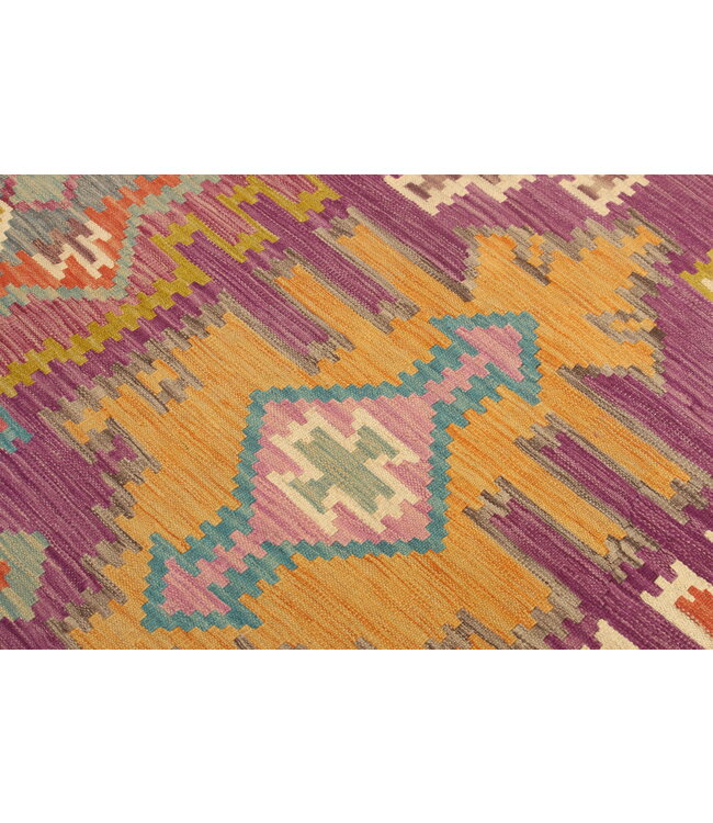 Naila kelim 302x208 cm handgemacht traditional Wolle Kelim Teppich