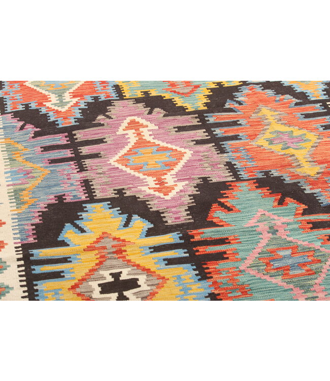 Naila kelim  298x207 cm  handmade Afghan  traditional Kilim Area Rug Wool Carpet