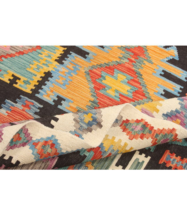 Naila kelim  298x207 cm  handgemacht traditional Wolle Kelim Teppich