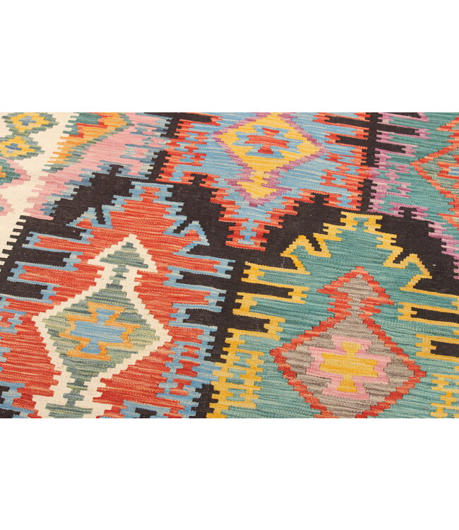 Naila kelim  298x207 cm  handmade Afghan  traditional Kilim Area Rug Wool Carpet