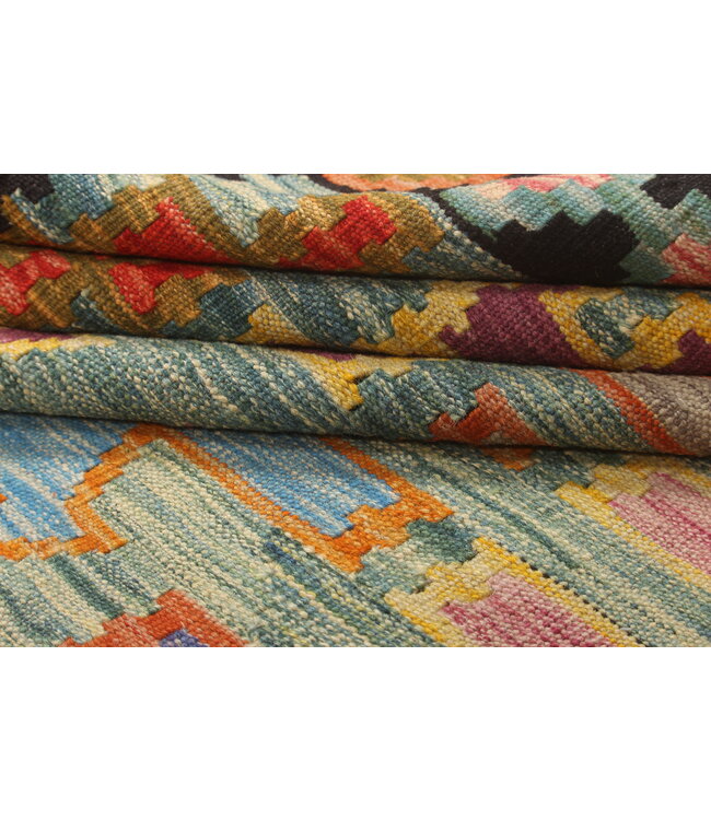 Naila kelim  handmade 302x209 cm  traditional Kilim Area Rug Wool Carpet