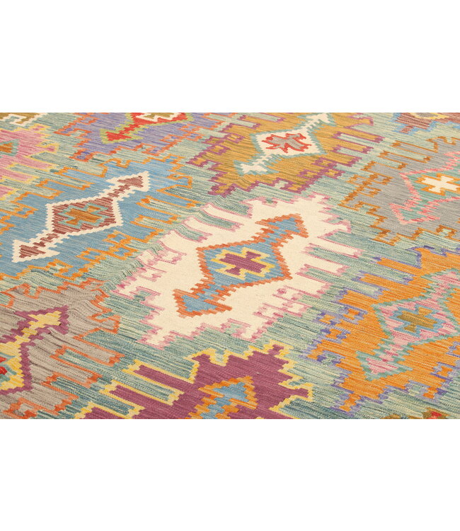 Naila kelim  handmade 302x209 cm  traditional Kilim Area Rug Wool Carpet