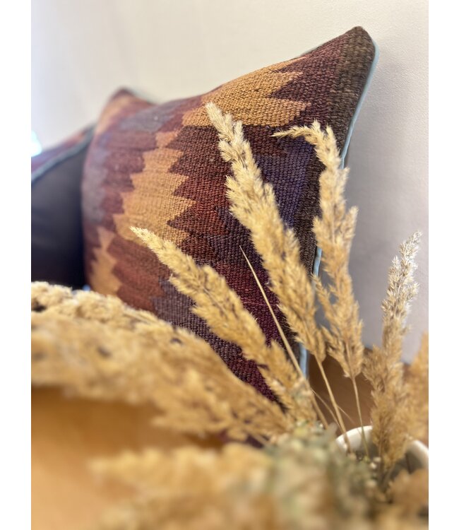 kelim cushion cover with filling Handmade kelim cushions ca 45x45 cm