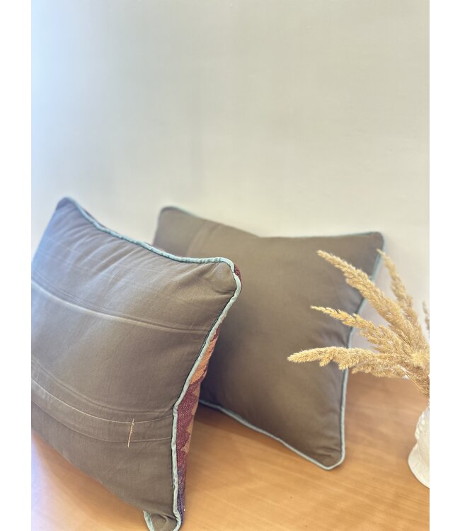 kelim cushion cover with filling Handmade kelim cushions ca 45x45 cm