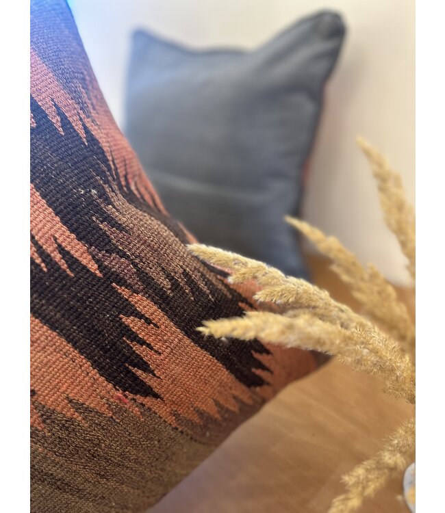 kelim kussenhoes met vulling Handgemaakte kelim kussens ca 45x45 cm