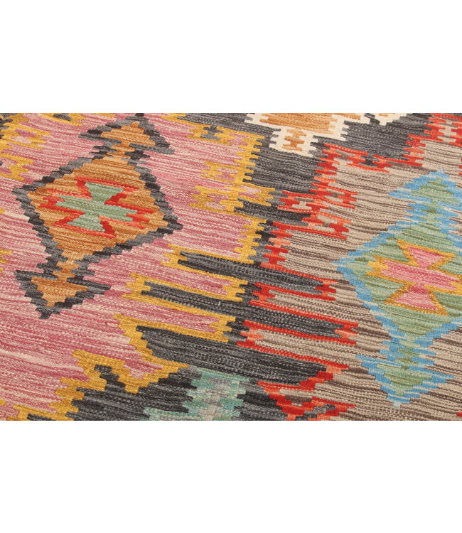 Handmade Naila kelim  297x203 cm  Traditional Kilim Area Rug Wool Carpet