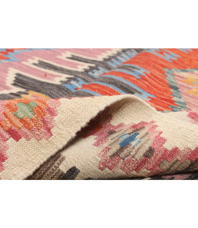 Handmade Naila kelim  297x203 cm  Traditional Kilim Area Rug Wool Carpet