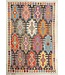 Kelimshop Naila kelim Handgemacht 306x206 cm Traditional Wolle Kelim Teppich
