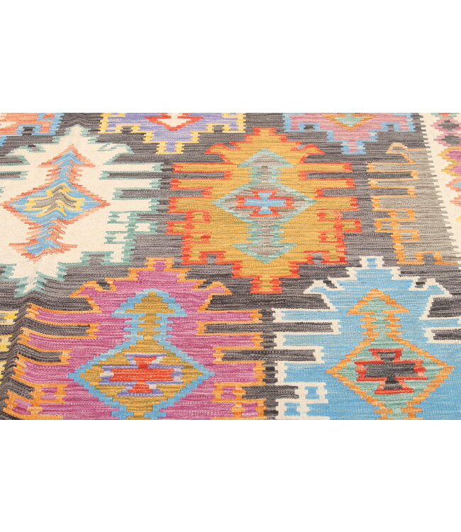 Naila kelim  Handmade  306x206cm  Traditional Kilim Area Rug Wool Carpet