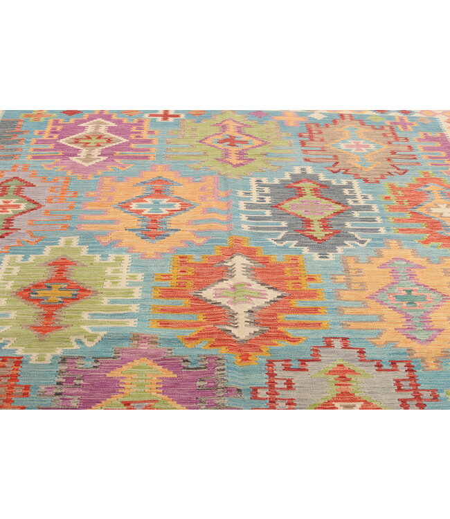Naila kelim  Handmade  303x213 cm  Traditional Kilim Area Rug Wool Carpet