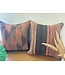 Kelimshop 2x kelim kussenhoes met vulling Handgemaakte kelim kussens ca 45x45 cm