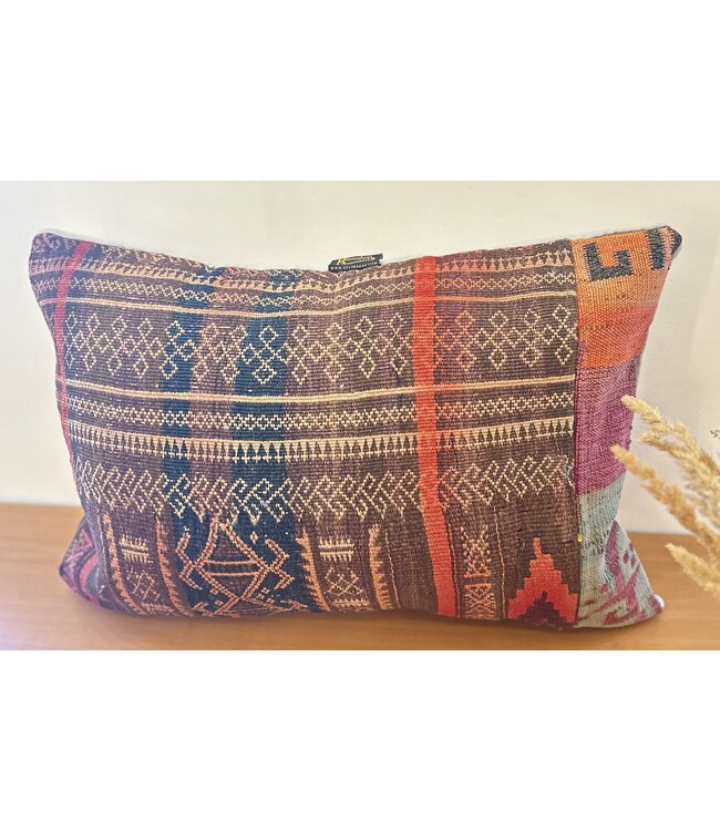 kelim cushion cover with filling Handmade kelim cushions ca 40x60 cm