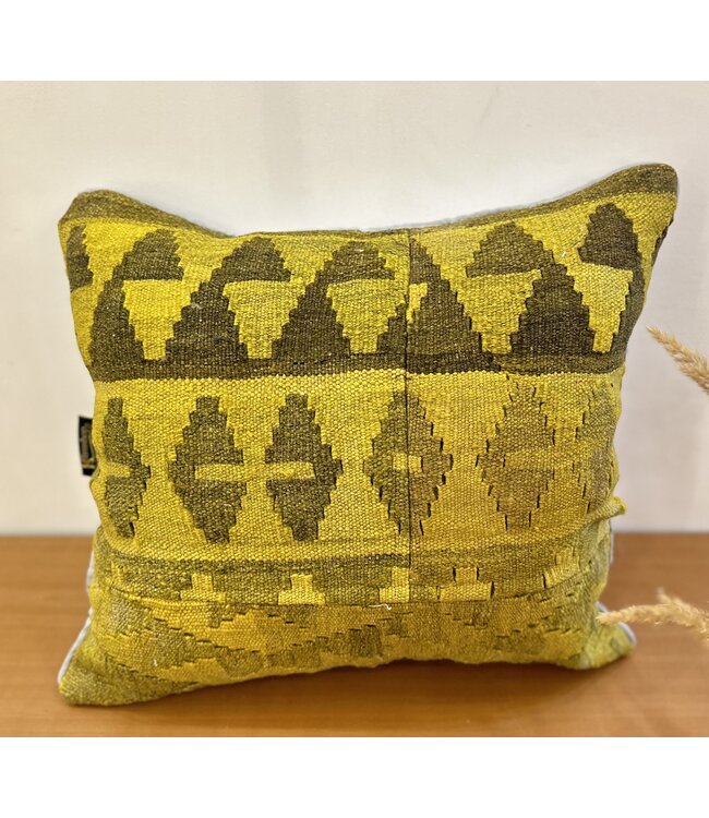 Kelim cushion cover with filling Handmade kelim cushions ca 45x45 cm