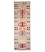 Kelim kleed loper  246x80 cm  vloerkleed tapijt kelims hand geweven