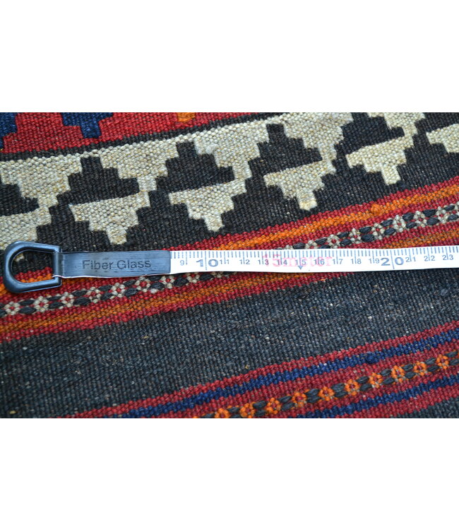 298x201 cm Handgewebte Orientalisch Wolle Kelim Teppich Antiker Kelim