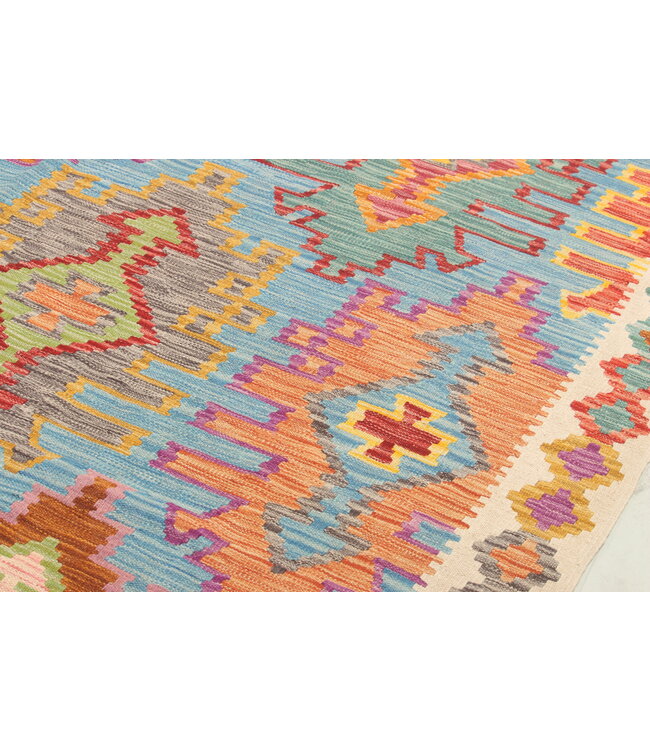 Naila kelim  Handmade  304x204cm  Traditional Kilim Area Rug Wool Carpet