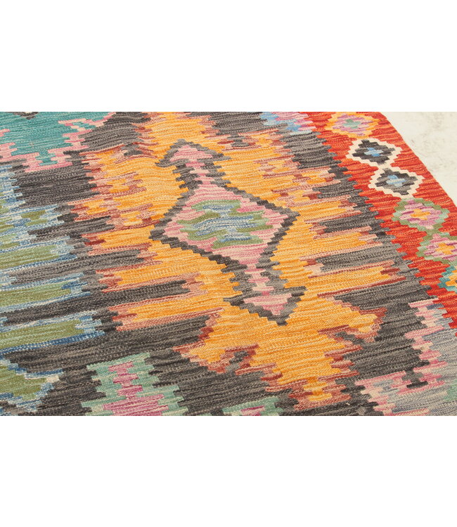 Naila kelim  Handmade  307x199cm  Traditional Kilim Area Rug Wool Carpet