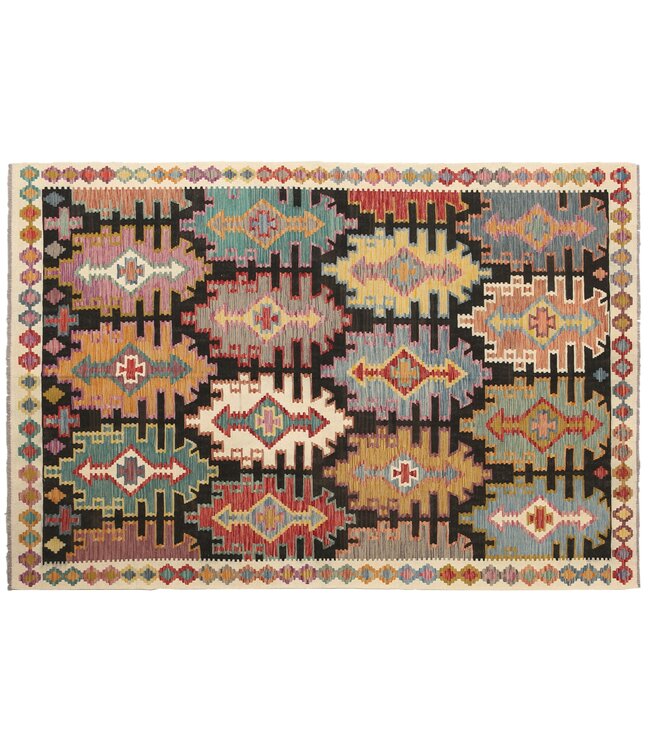 Naila kelim  Handmade  300x202cm  Traditional Kilim Area Rug Wool Carpet
