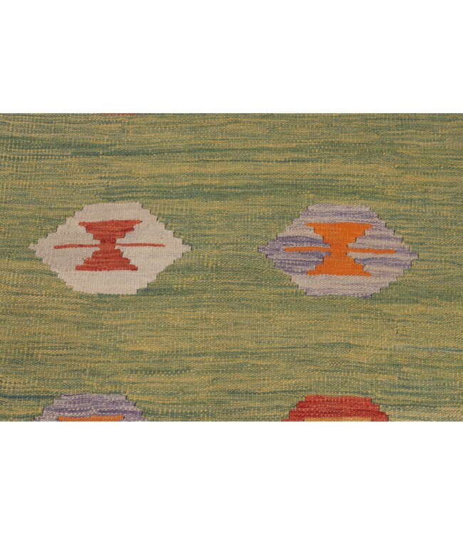 197x149  cm Handmade Afghan Traditional Kilim Area Rug Wool Carpet