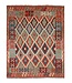 195x155 cm Handgefertigter Afghanischer traditioneller Kilim Teppich Woll