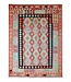 203x153 cm Handgemaakte Afghaanse traditionele Kilim Vloerkleed Wol Tapijt