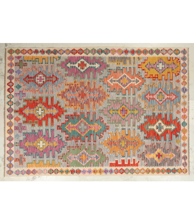 Naila kelim  Handmade  302x211cm  Traditional Kilim Area Rug Wool Carpet