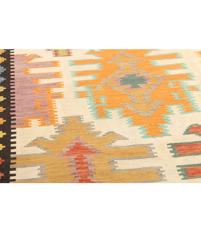 Naila kelim  Handmade   294x202 cm Traditional Kilim Area Rug Wool Carpet