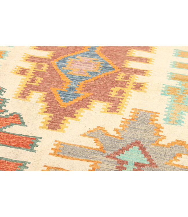 Naila kelim  Handmade   294x202 cm Traditional Kilim Area Rug Wool Carpet