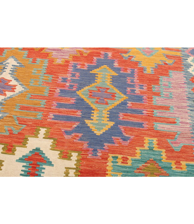 Naila kelim  Handmade   303x205 cm Traditional Kilim Area Rug Wool Carpet