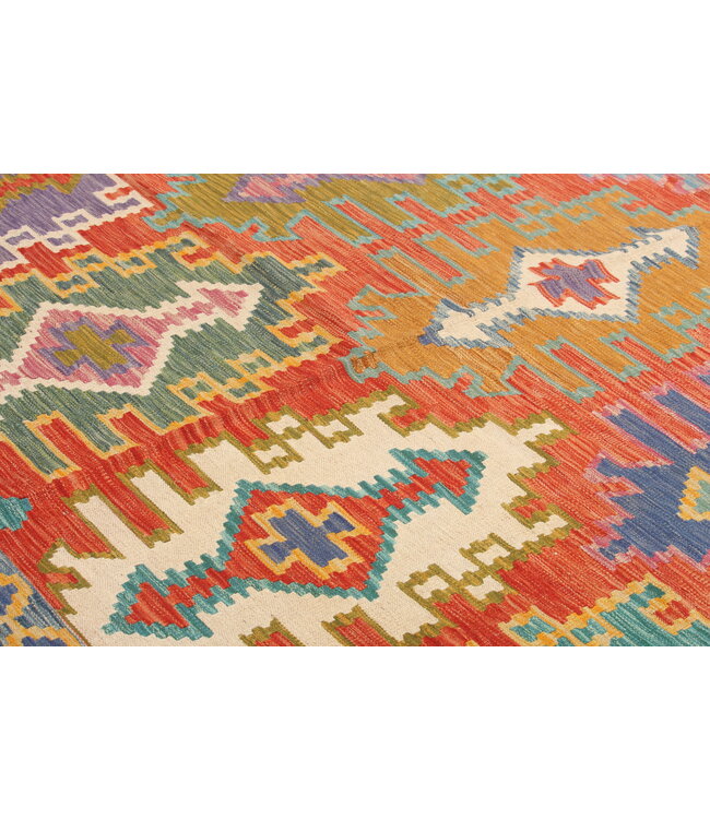 Naila kelim  Handmade   303x205 cm Traditional Kilim Area Rug Wool Carpet