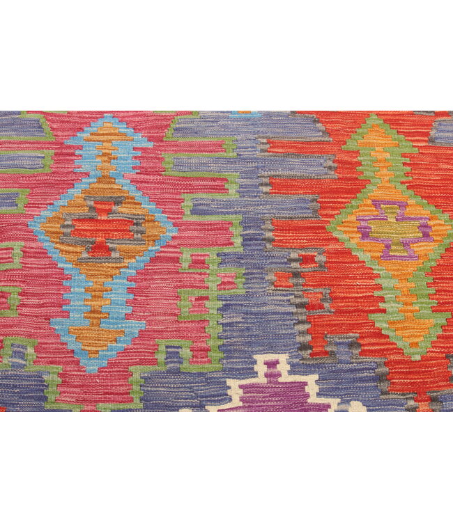 Naila kelim  Handgemacht   300x203 cm Traditional Wolle Kelim Teppich