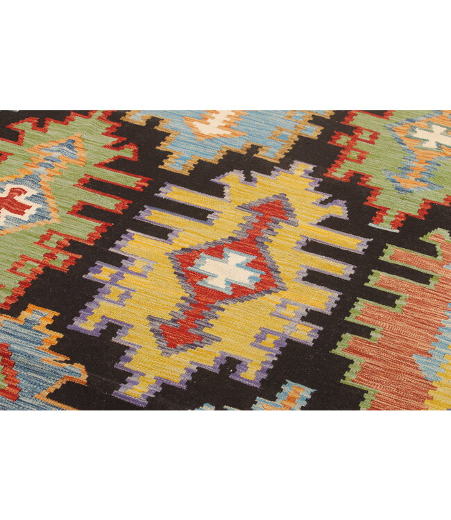 Naila kelim  Handgemacht  300x207 cm Traditional Wolle Kelim Teppich