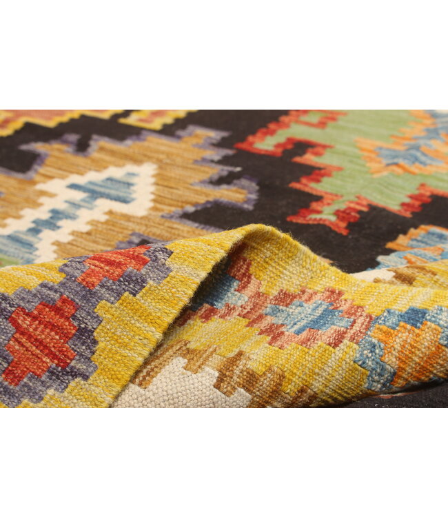 Naila kelim  Handgemacht  300x207 cm Traditional Wolle Kelim Teppich