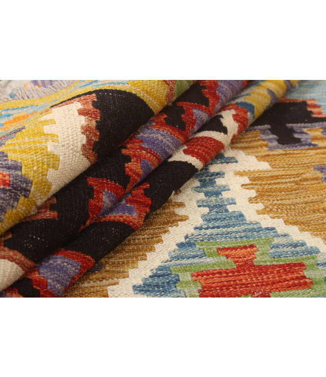 Naila kelim  Handmade   300x207 cm Traditional Kilim Area Rug Wool Carpet