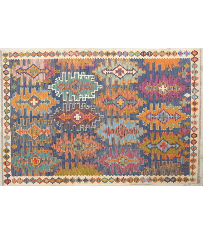 Naila kelim  Handmade   305x207 cm Traditional Kilim Area Rug Wool Carpet