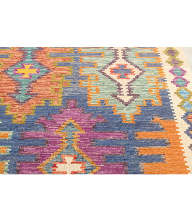 Naila kelim  Handmade   305x207 cm Traditional Kilim Area Rug Wool Carpet